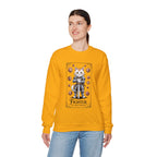 Fighter Cat at Your Service D&D Sweatshirt | Cat Lover RPG Gift