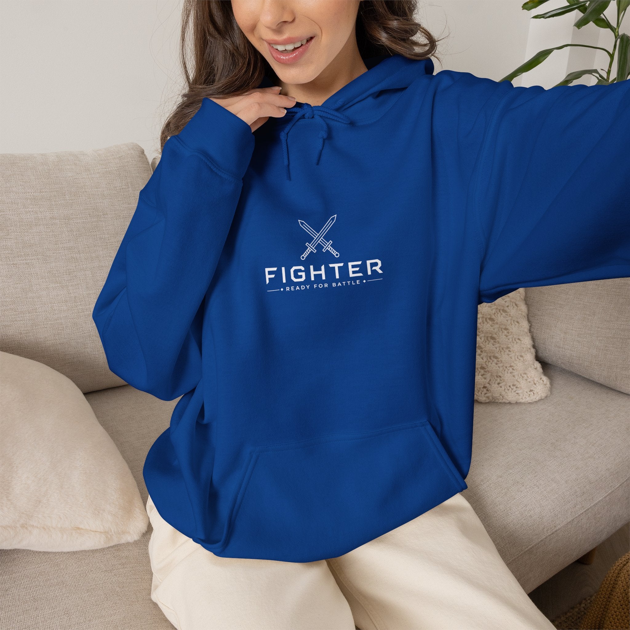 Fighter – Ready for Battle | DnD class Hoodie
