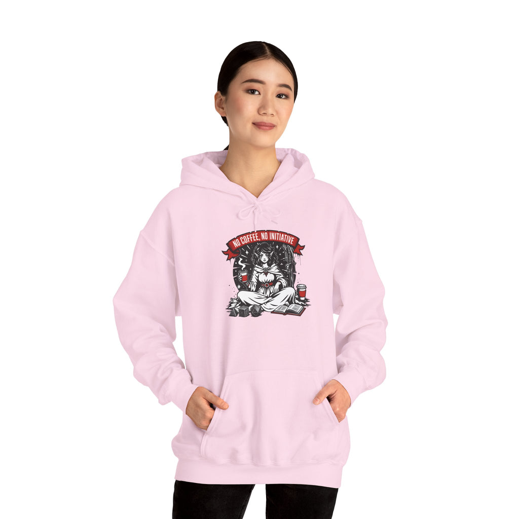 No Coffee, No Initiative | Fantasy RPG Hoodie