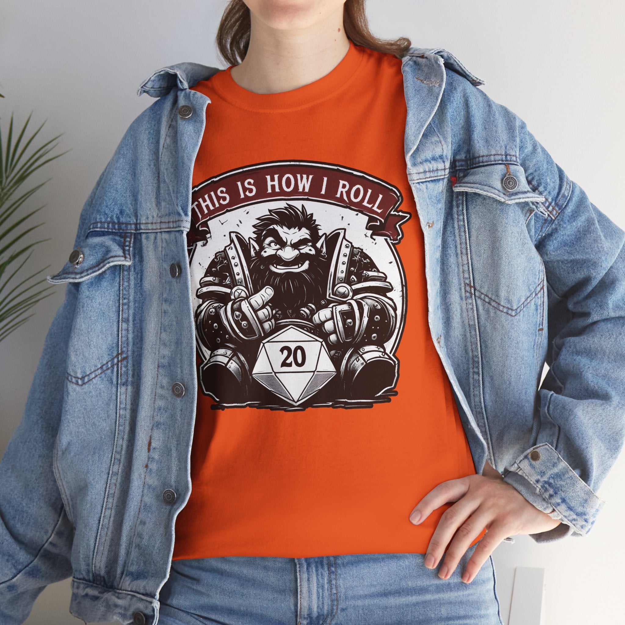 This Is How I Roll D20 T-shirt
