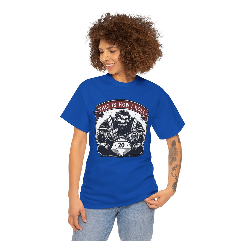 This Is How I Roll D20 T-shirt