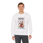 Monk Cat at Your Service D&D Sweatshirt | Cat Lover RPG Gift