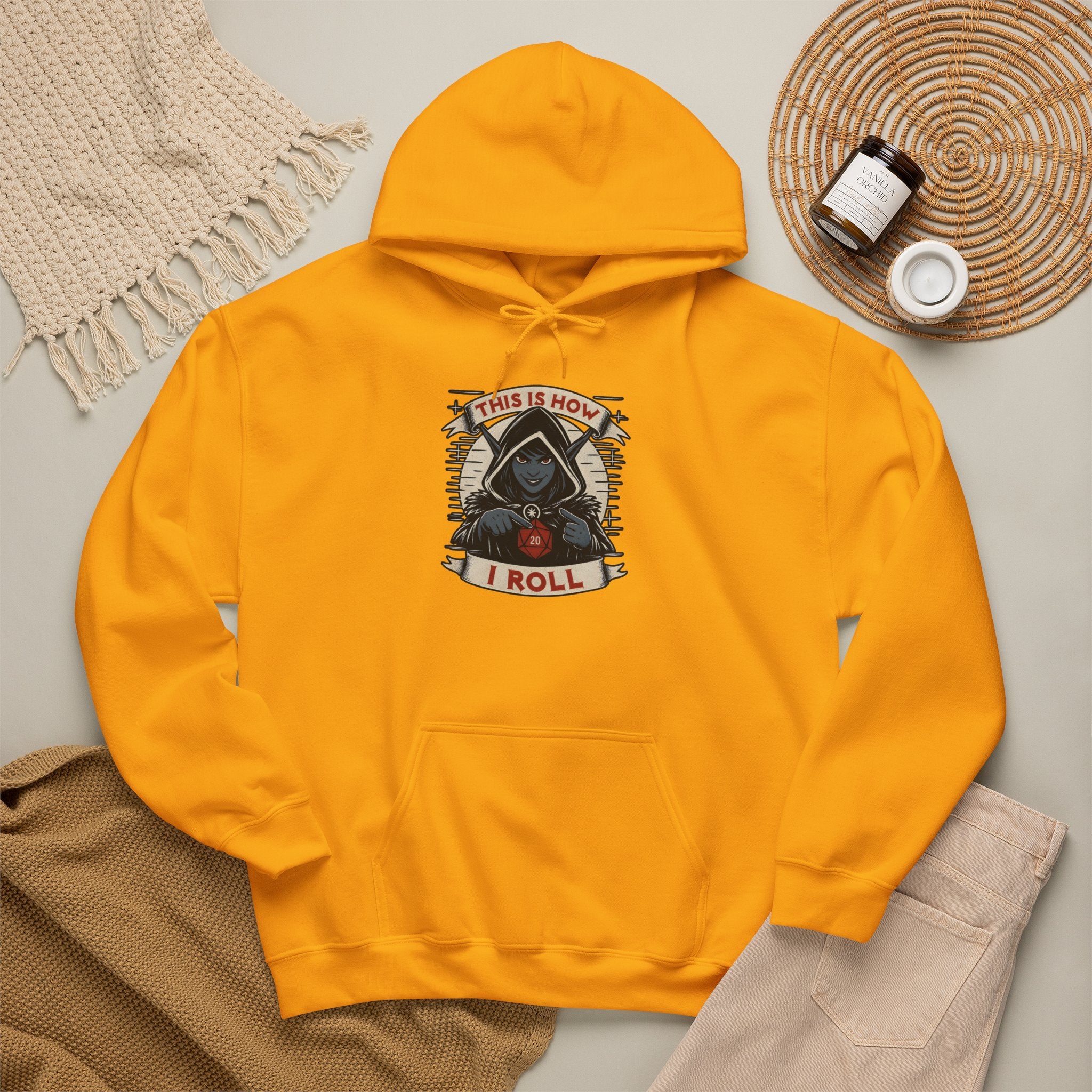 This Is How I Roll D20 Hoodie
