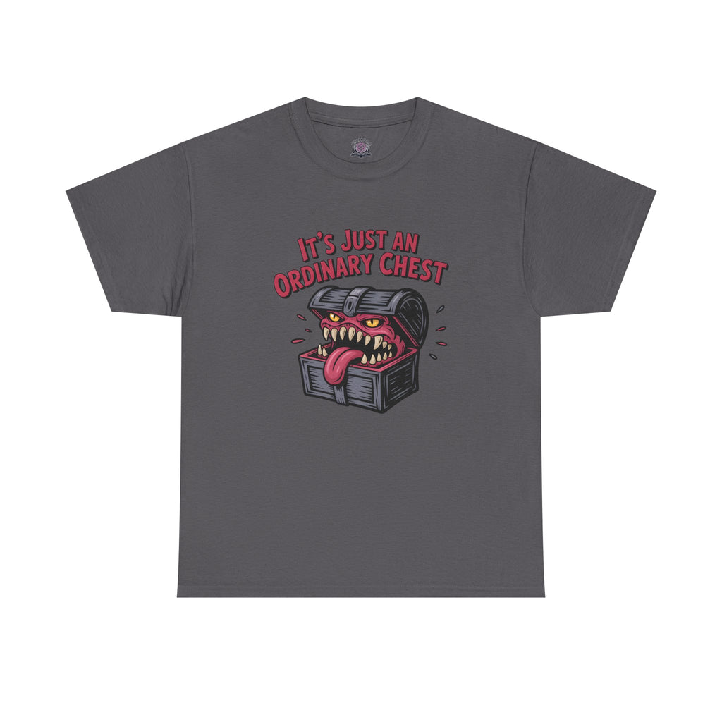 "It's Just An Ordinary Chest" — Mimic monster T-shirt