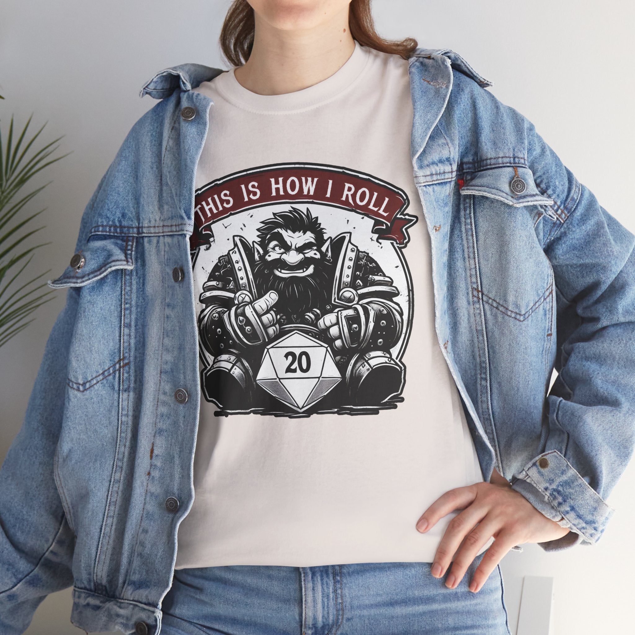 This Is How I Roll D20 T-shirt