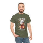 Monk Cat at Your Service D&D T-shirt | Cat Lover RPG Gift