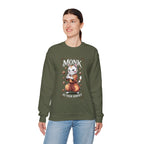 Monk Cat at Your Service D&D Sweatshirt | Cat Lover RPG Gift