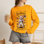 Barbarian Cat at Your Serivece D&D Sweatshirt | Cat Lover RPG Gift