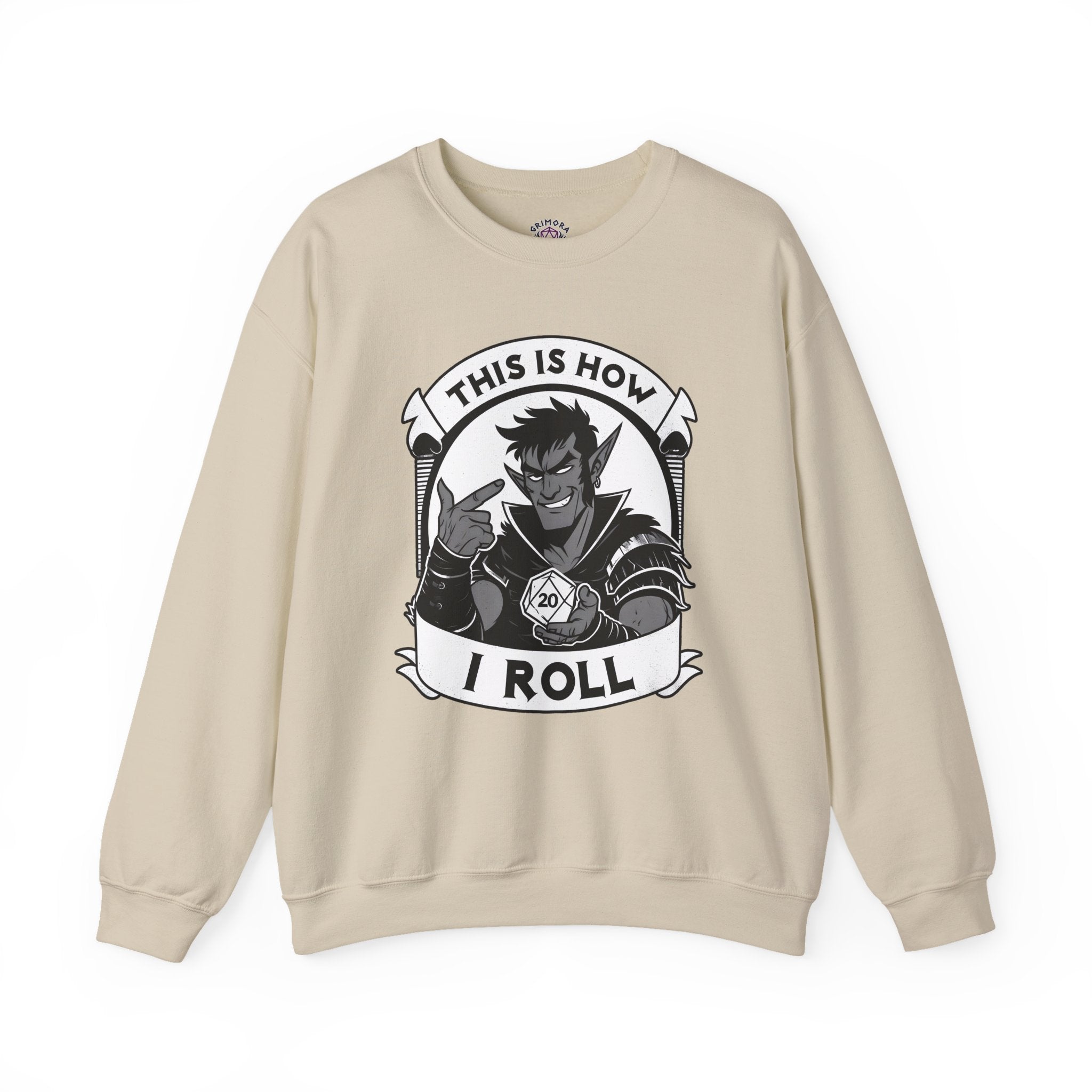 This Is How I Roll D20 Sweatshirt