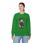 Warlock Cat at Your Serivece D&D Sweatshirt | Cat Lover RPG Gift