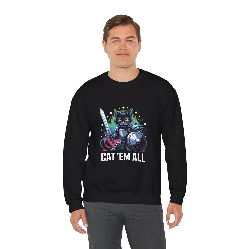 Cat 'Em All Sweatshirt