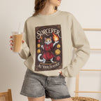 Sorcerer Cat at Your Service D&D Sweatshirt | Cat Lover RPG Gift