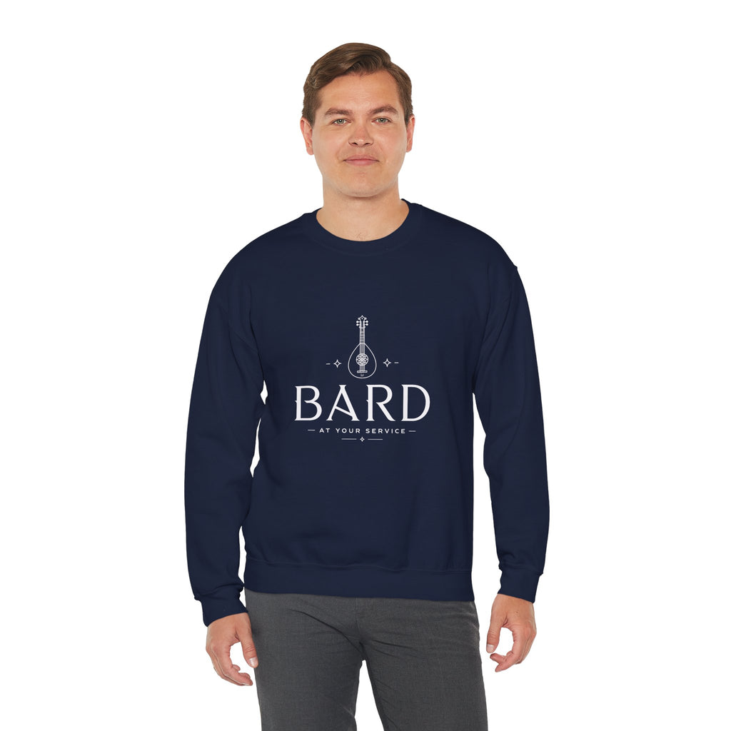 Bard – At Your Service | DnD class Sweatshirt