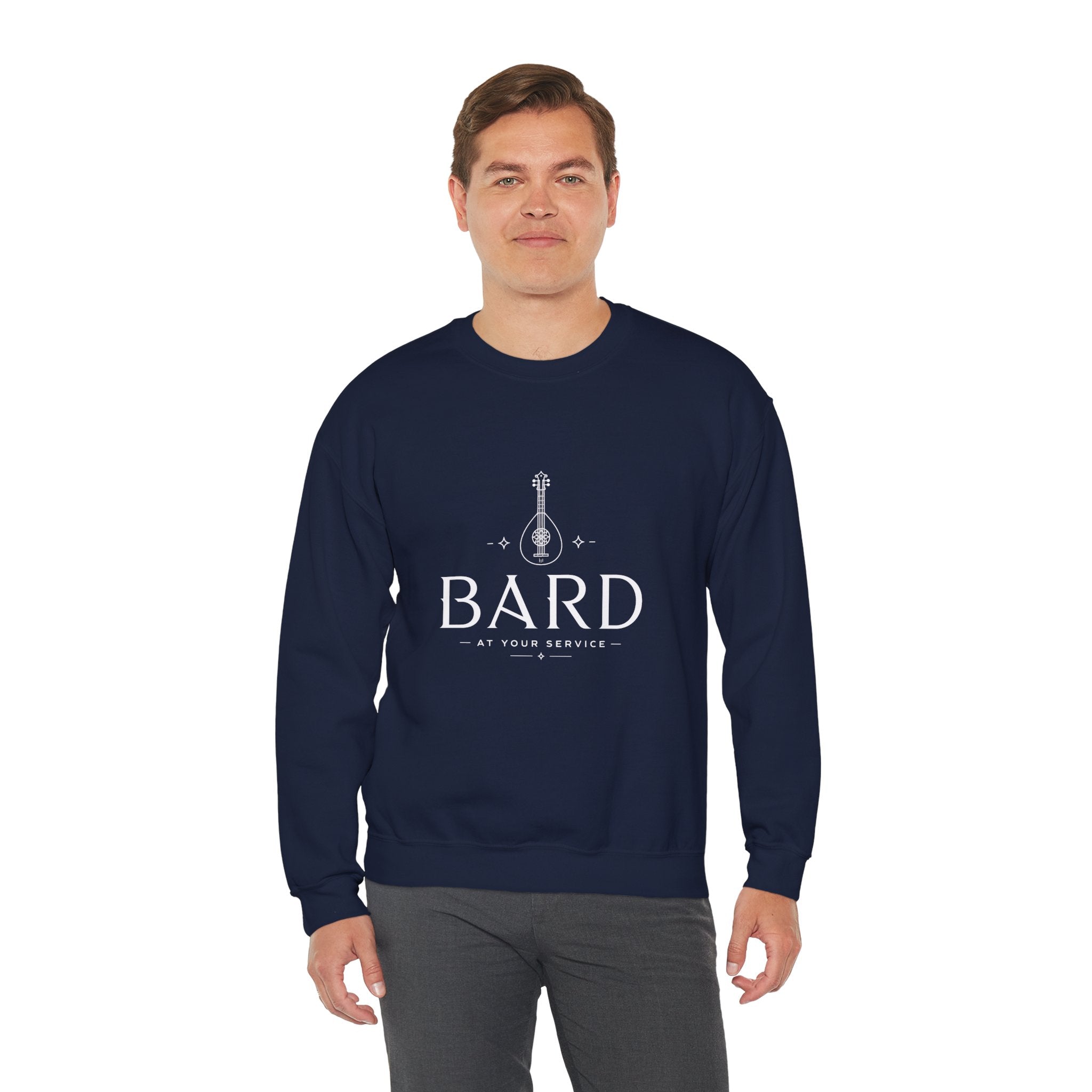 Bard – At Your Service | DnD class Sweatshirt