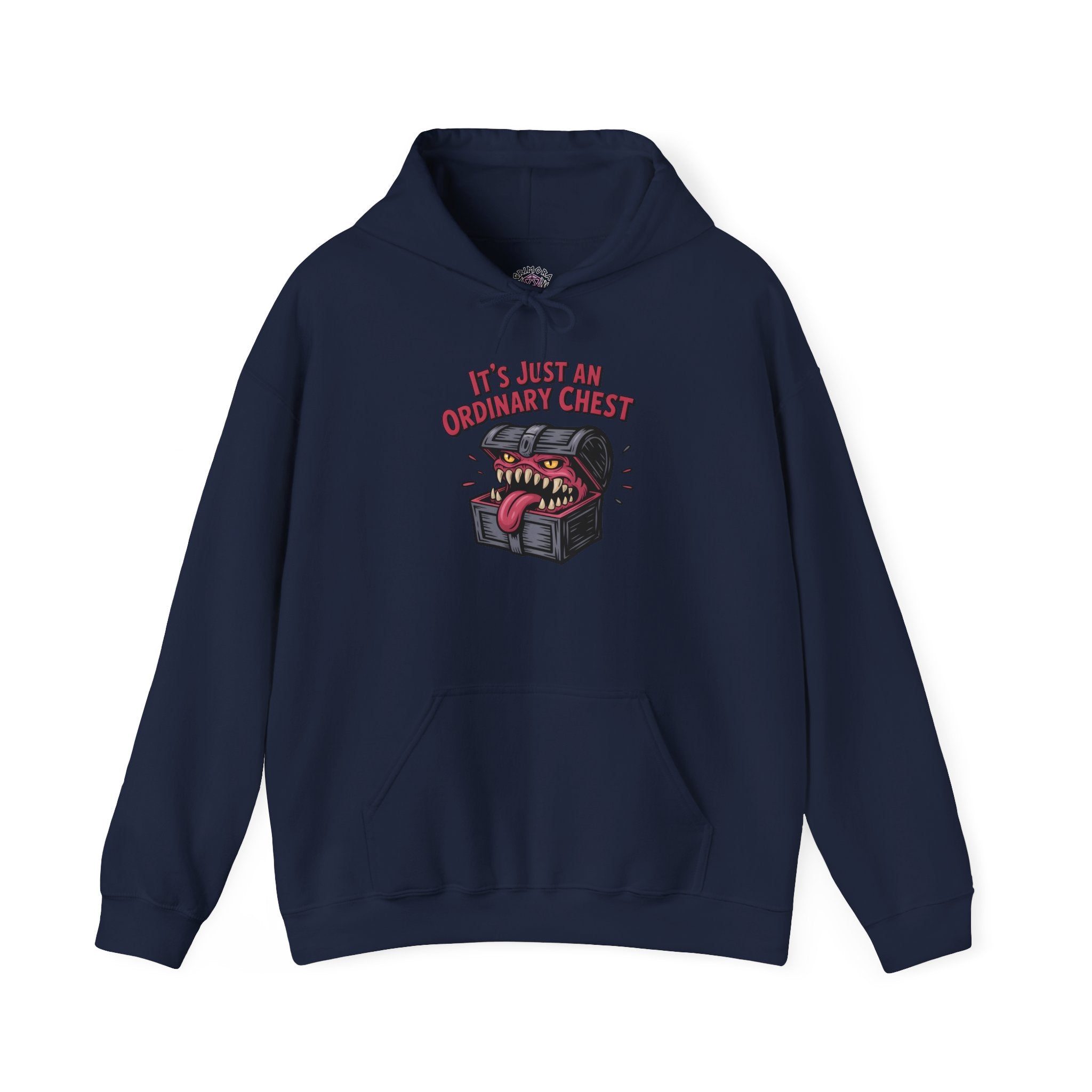 "It's Just An Ordinary Chest" — Mimic monster Hoodie
