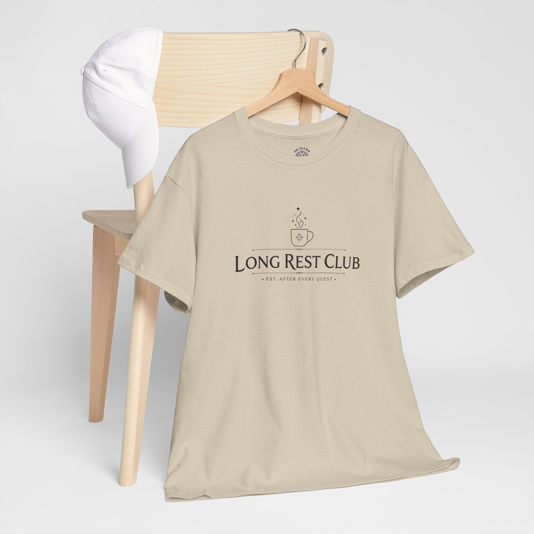 Long Rest Club – Est. After Every Quest | Fantasy RPG T-shirt