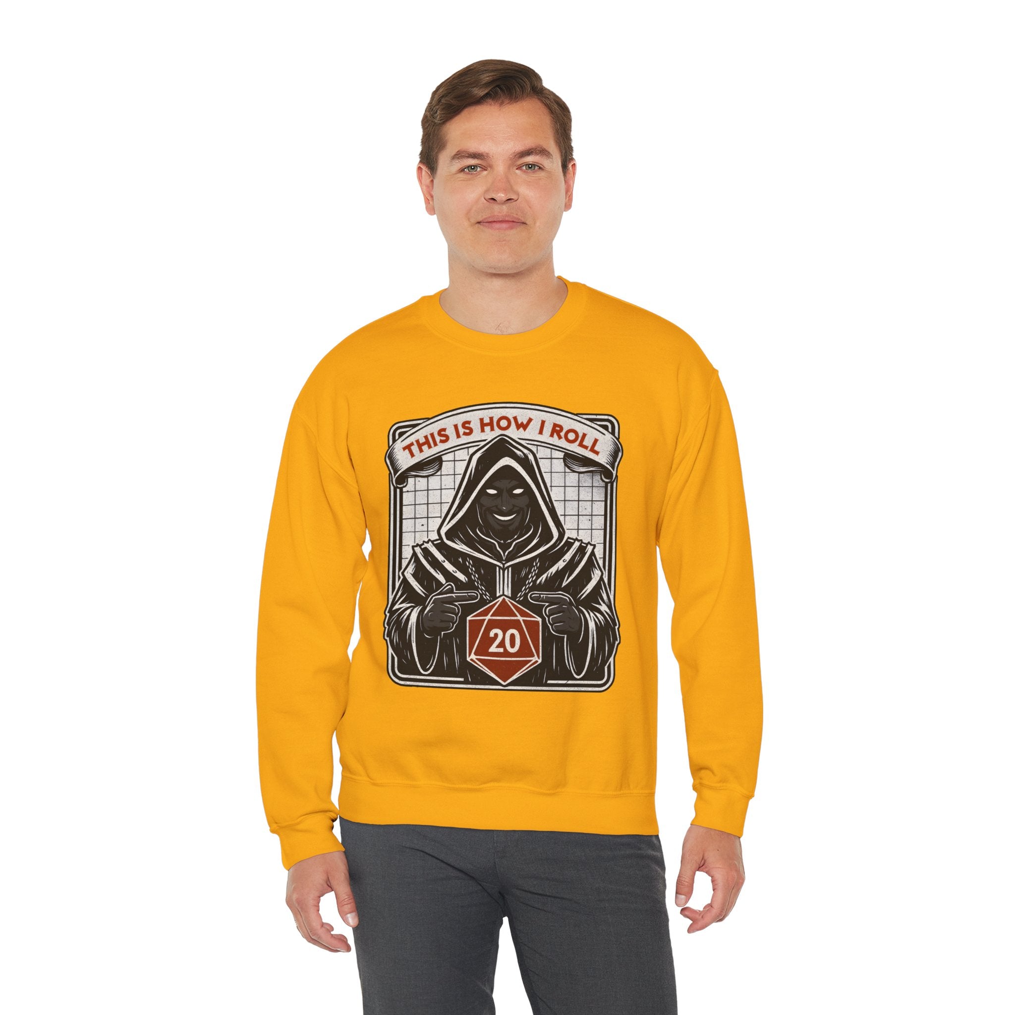 This Is How I Roll D20 Sweatshirt