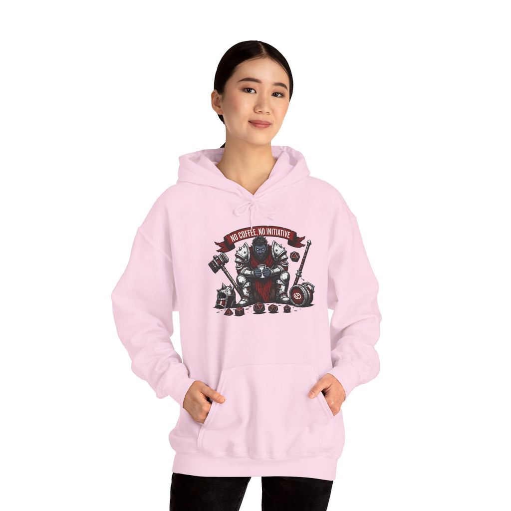 No Coffee, No Initiative | Fantasy RPG Hoodie