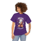 Monk Cat at Your Service D&D T-shirt | Cat Lover RPG Gift