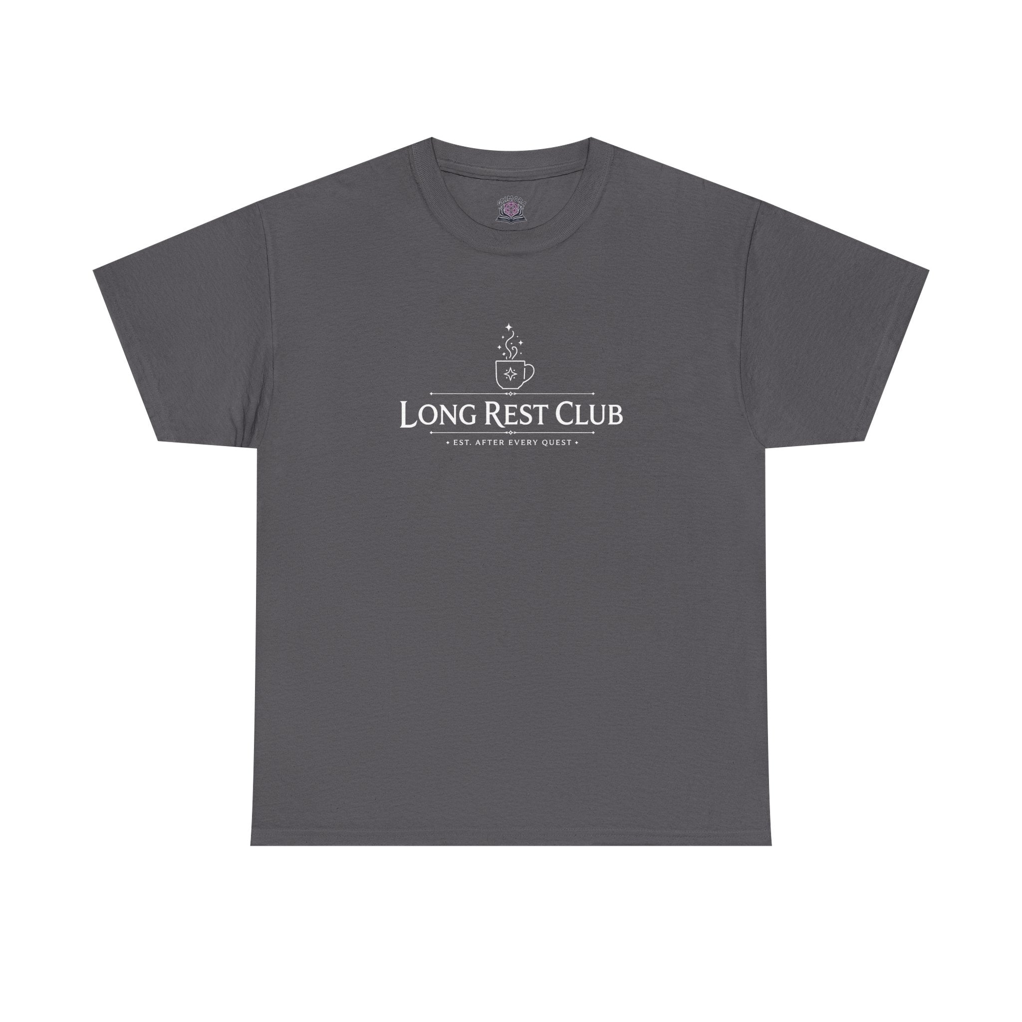 Long Rest Club – Est. After Every Quest | Fantasy RPG T-shirt