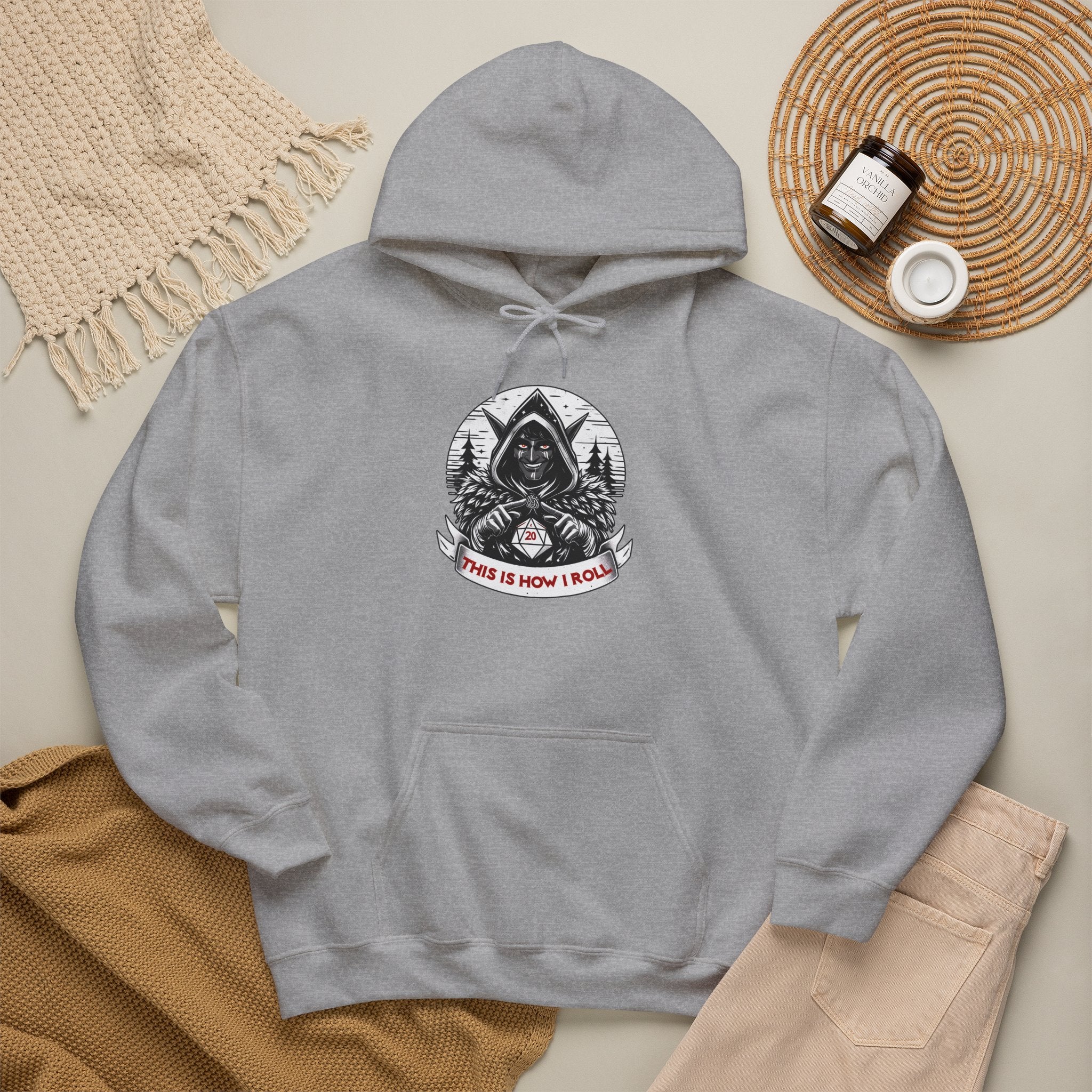 This Is How I Roll D20 Hoodie