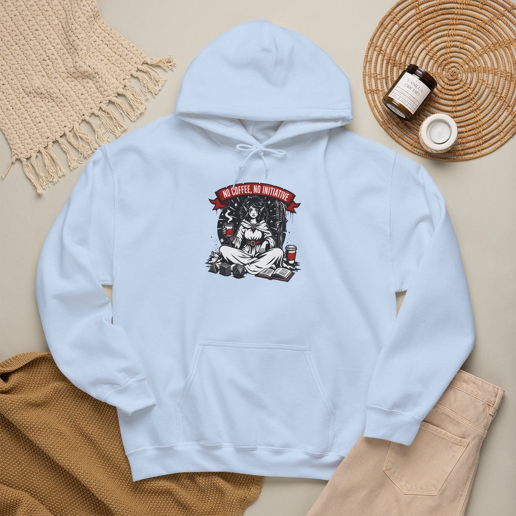No Coffee, No Initiative | Fantasy RPG Hoodie