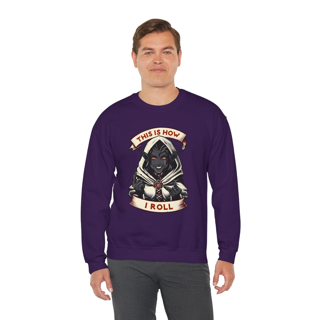 This Is How I Roll D20 Sweatshirt