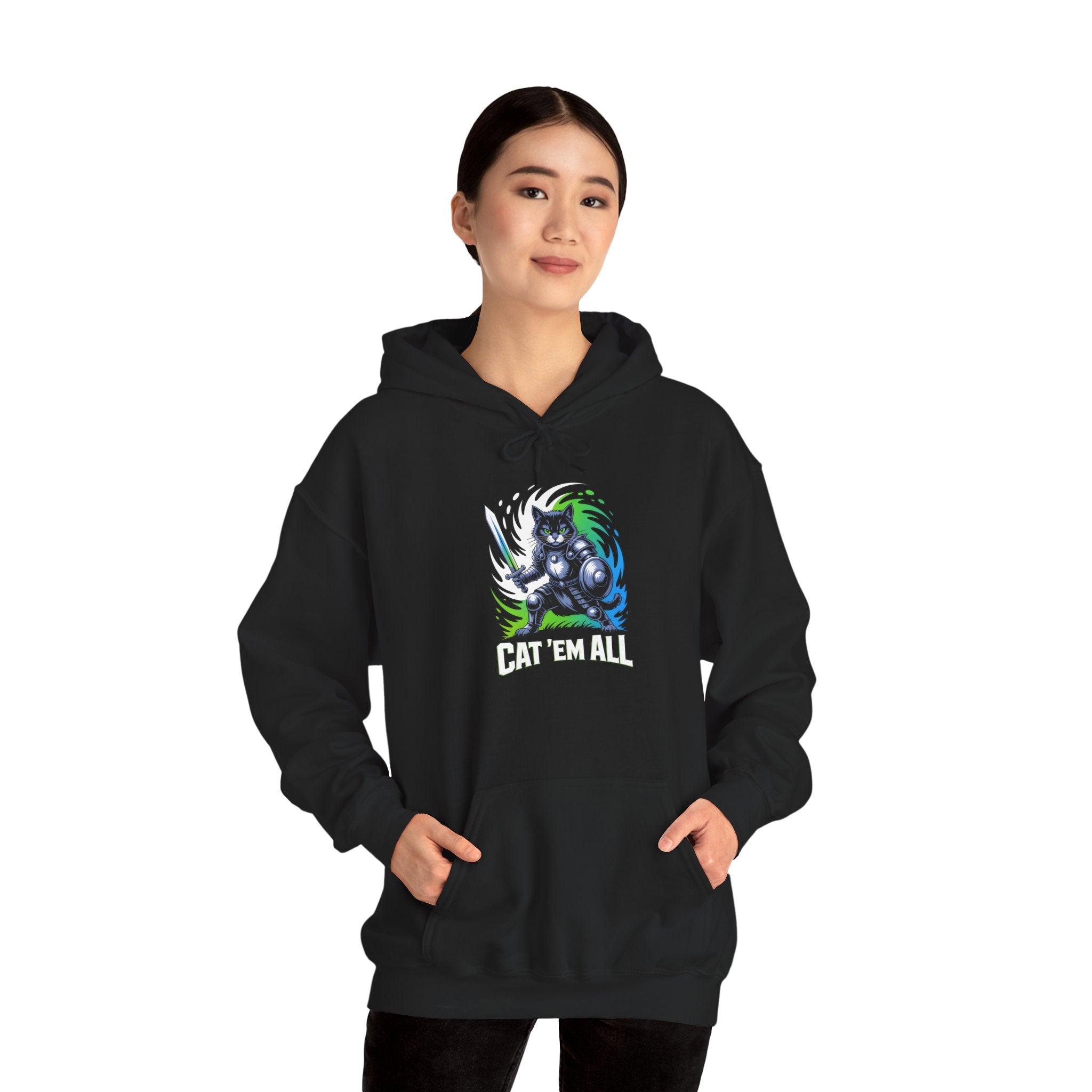 Cat 'Em All Hoodie