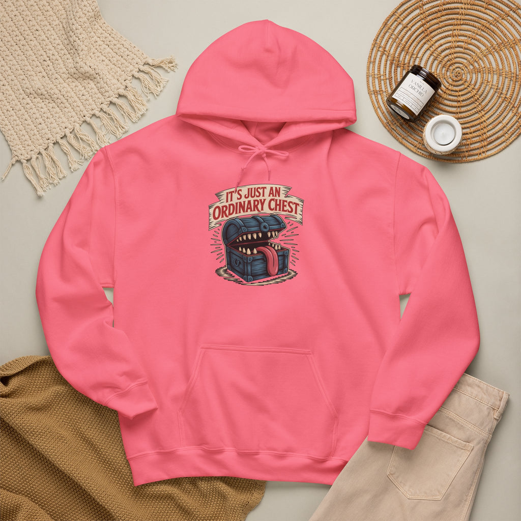 "It's Just An Ordinary Chest" — Mimic monster Hoodie