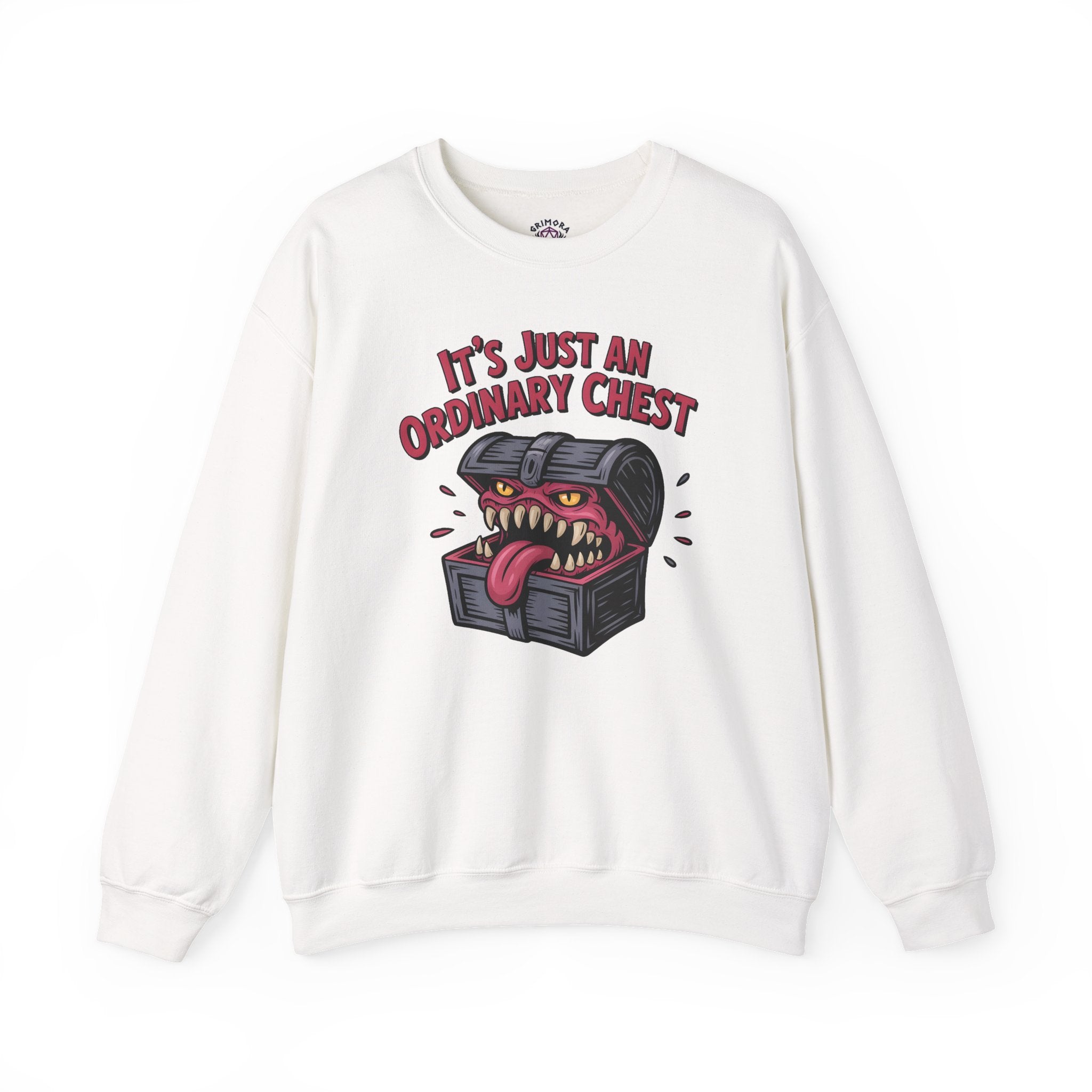 "It's Just An Ordinary Chest" — Mimic monster Sweatshirt