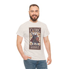 Cleric Cat at Your Service D&D T-shirt | Cat Lover RPG Gift