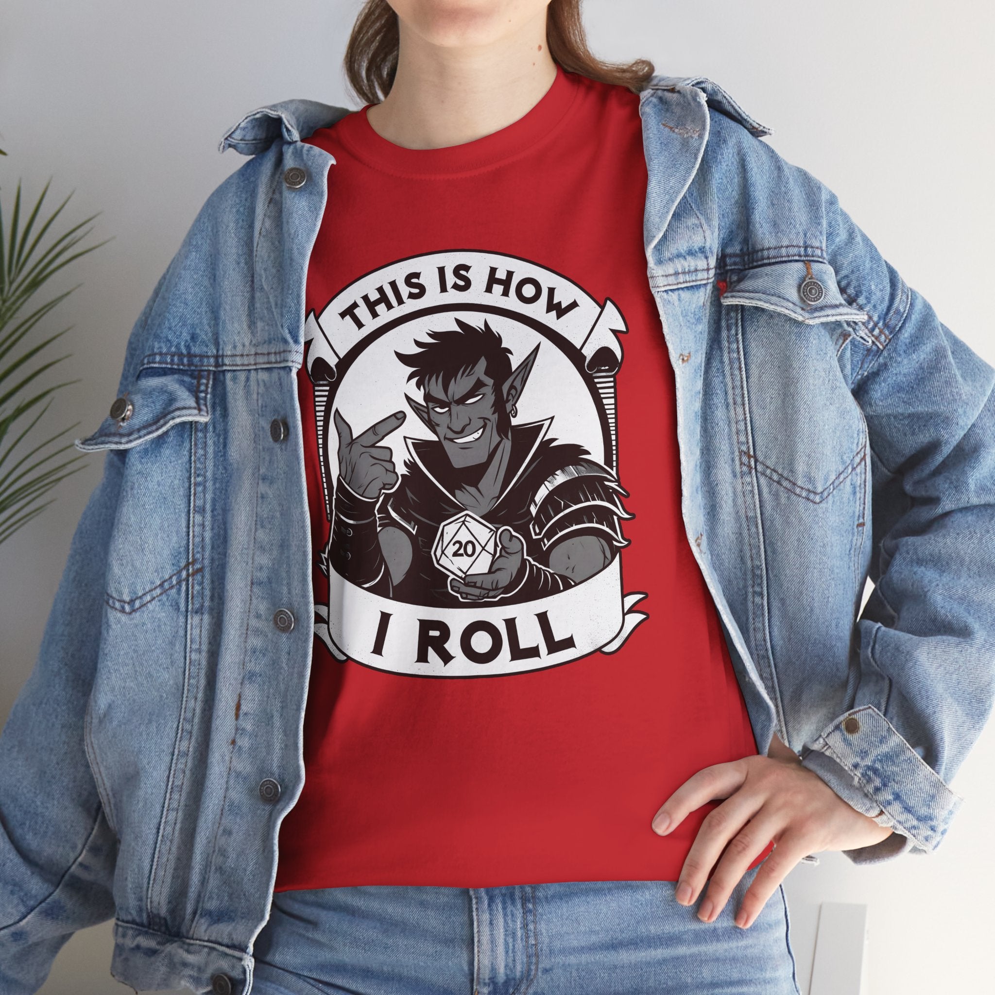This Is How I Roll D20 T-shirt