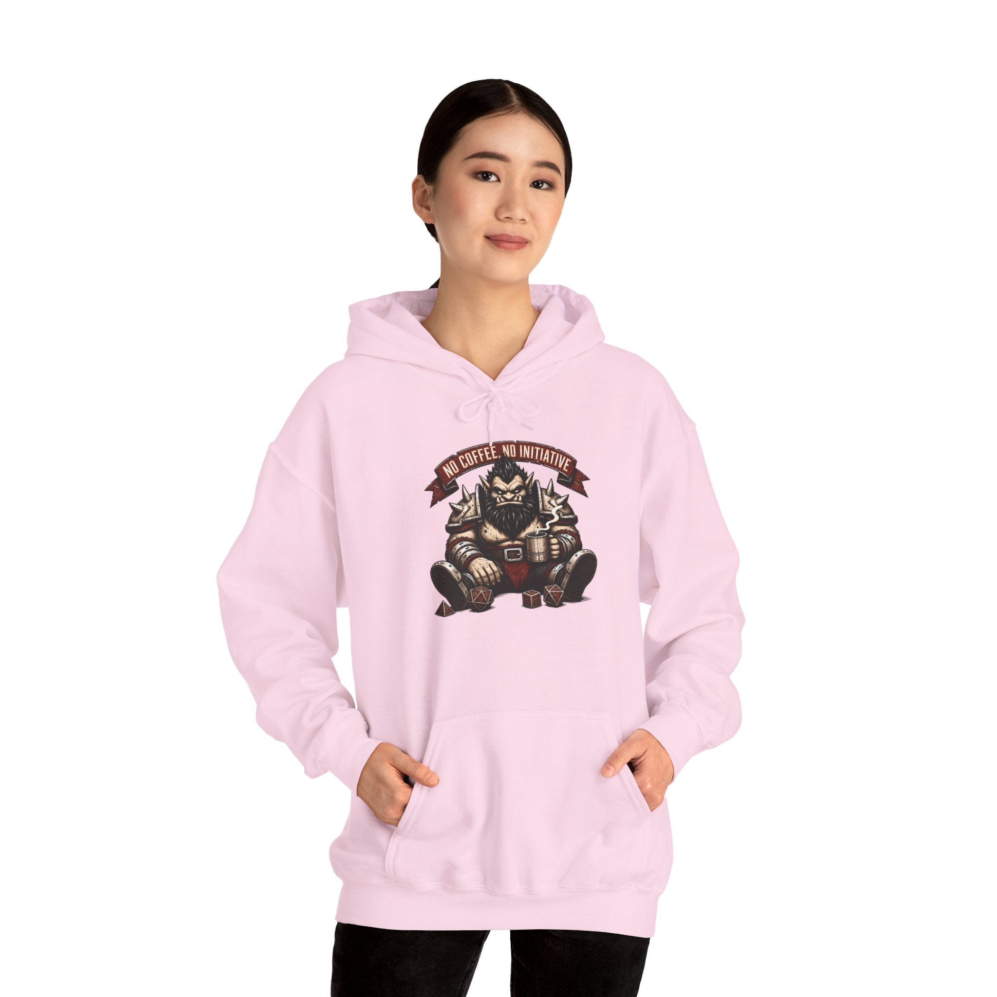 No Coffee, No Initiative | Fantasy RPG Hoodie