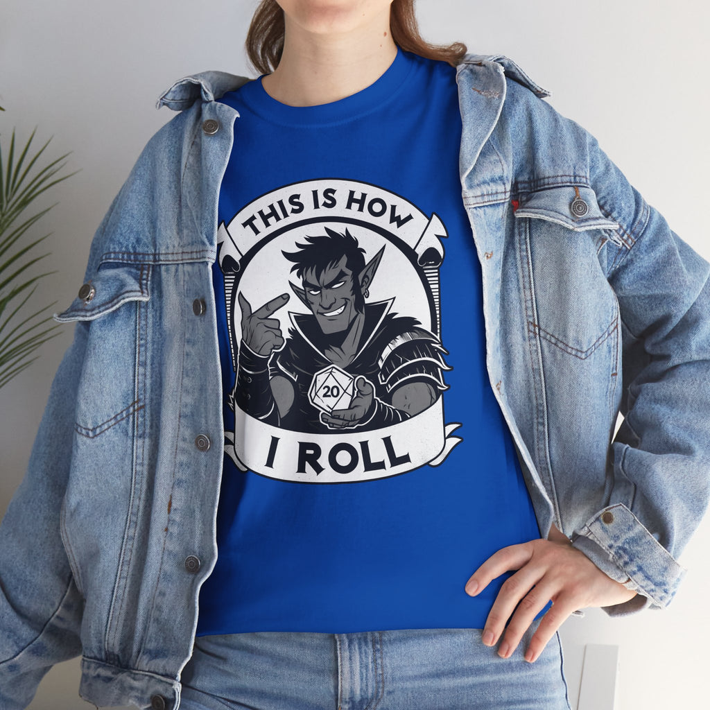 This Is How I Roll D20 T-shirt