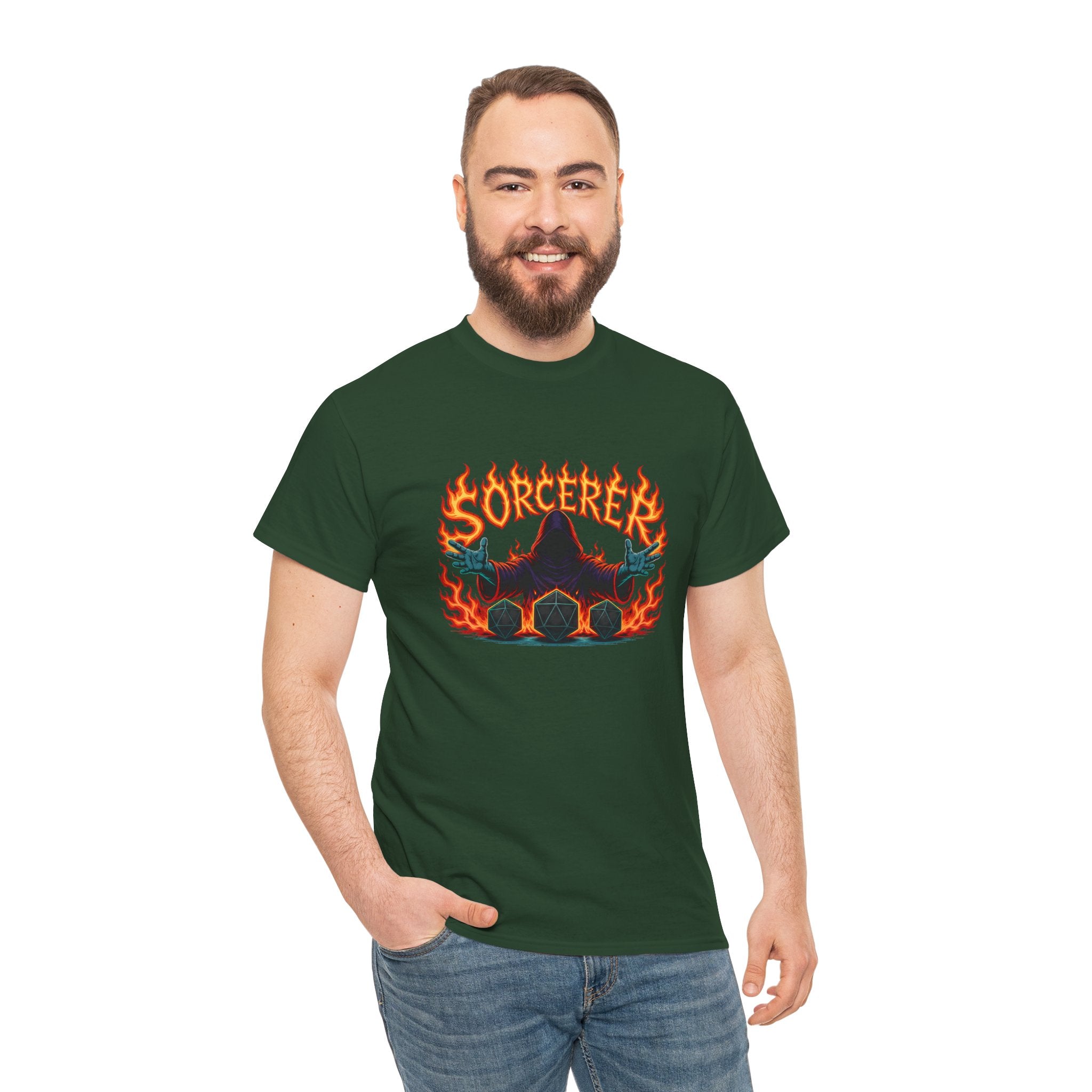 Sorcerer – Born Magical | DnD class T-shirt
