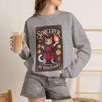 Sorcerer Cat at Your Service D&D Sweatshirt | Cat Lover RPG Gift
