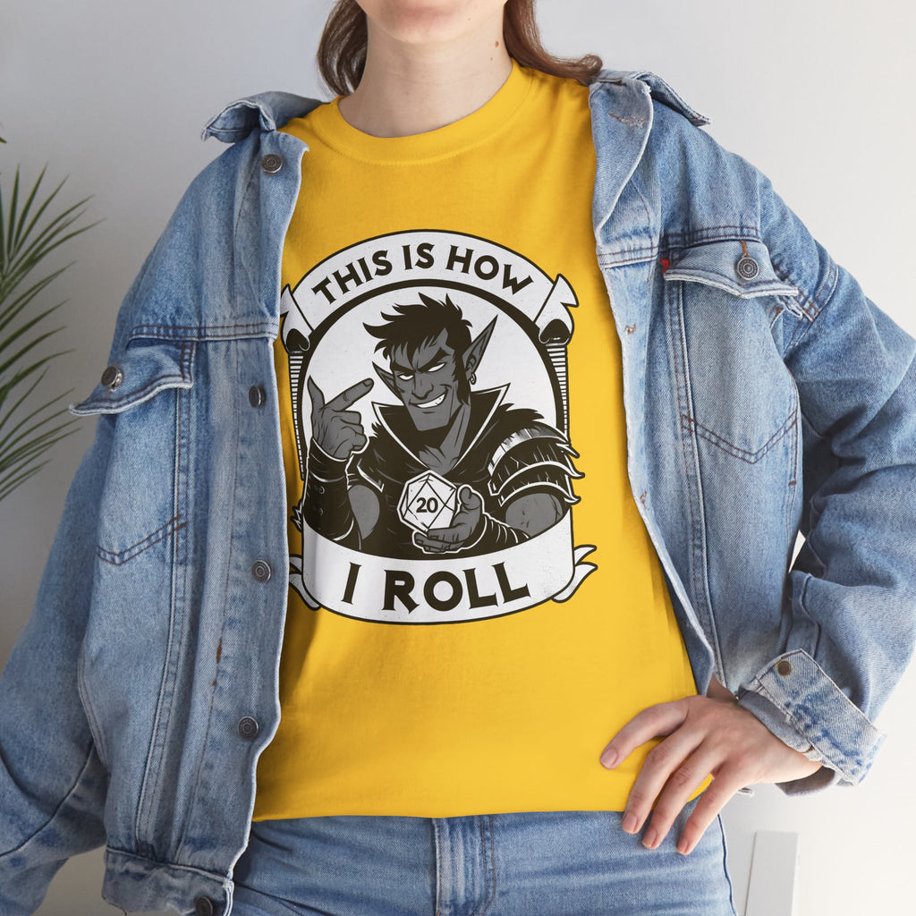 This Is How I Roll D20 T-shirt