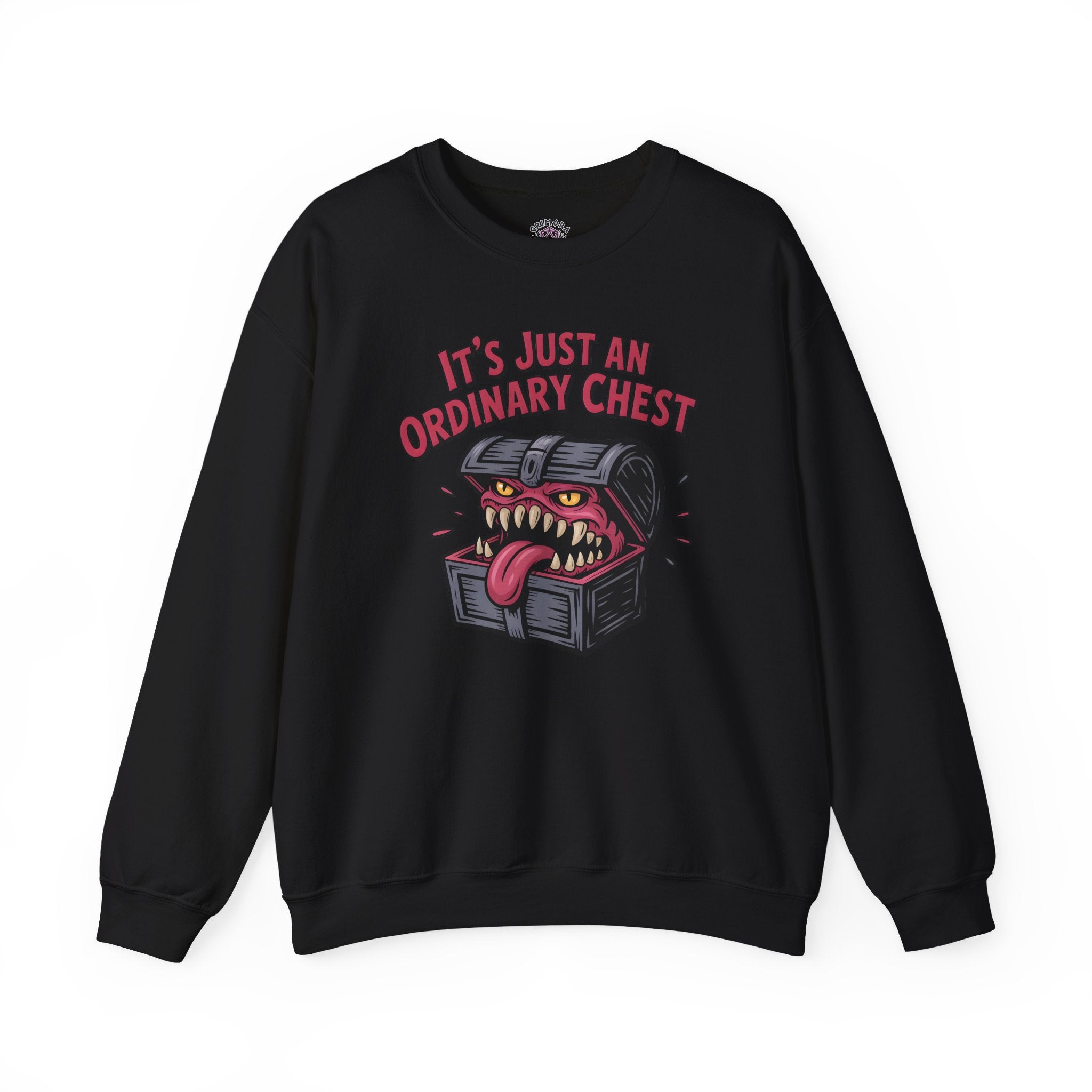 "It's Just An Ordinary Chest" — Mimic monster Sweatshirt