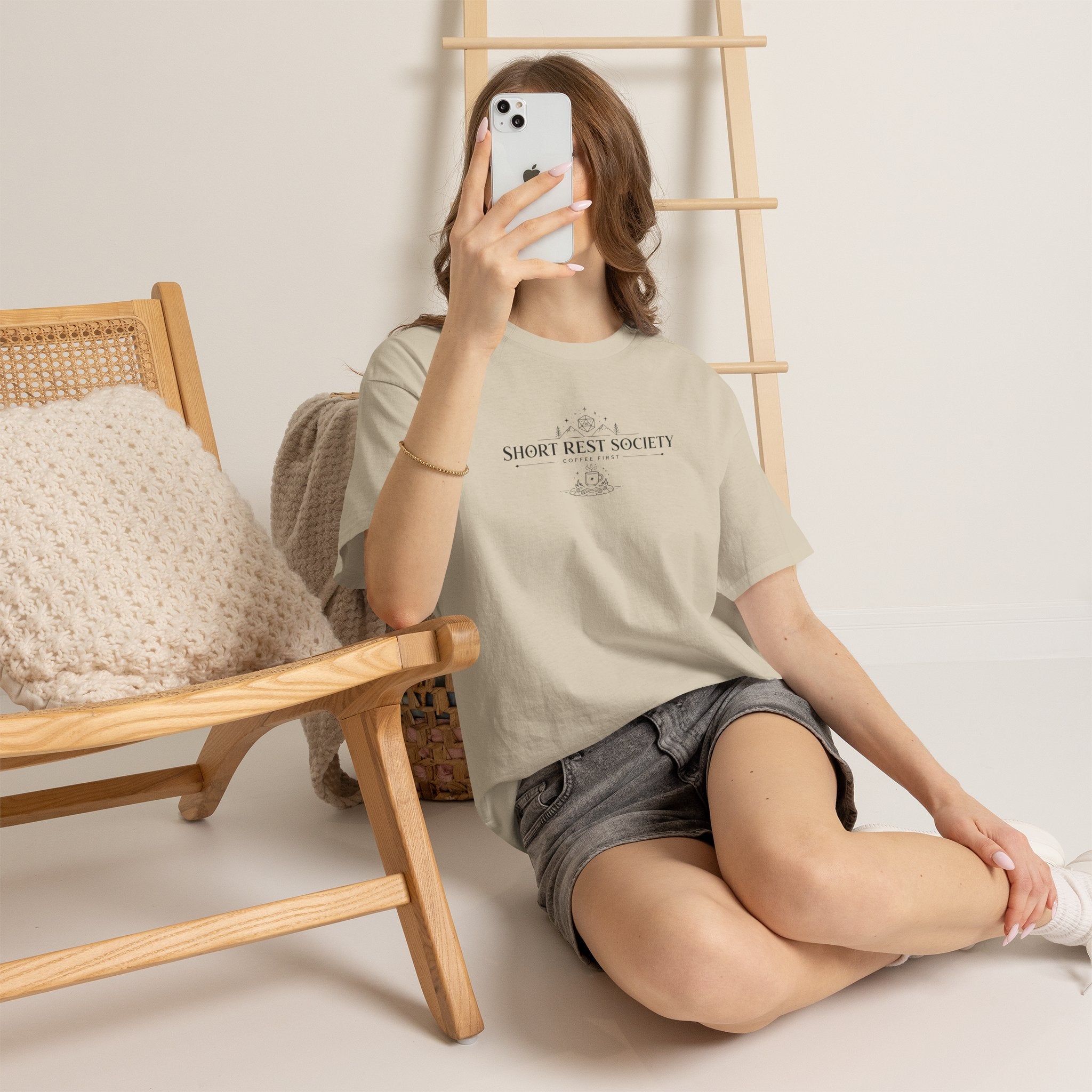 Short Rest Society – Coffee First | Tabletop RPG T-shirt
