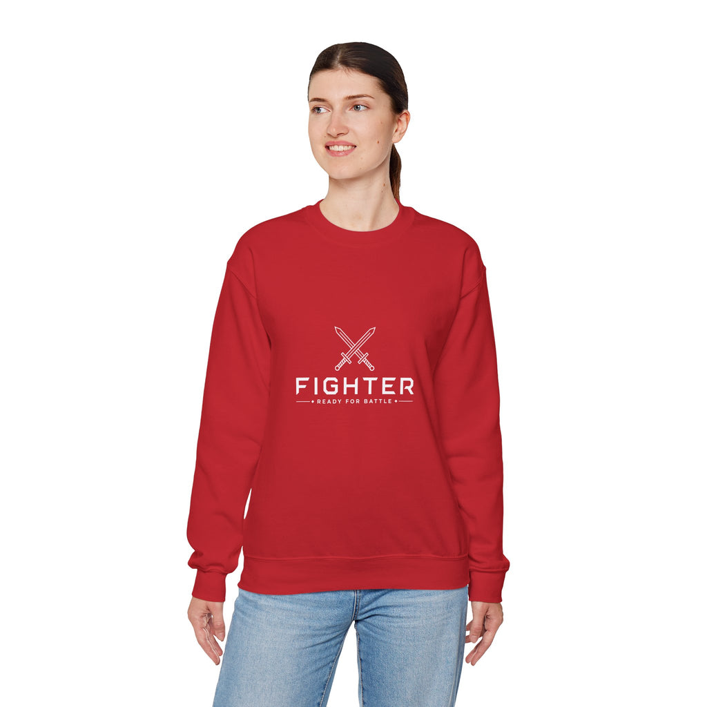 Fighter – Ready for Battle | DnD class Sweatshirt