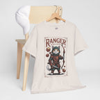 Ranger Cat at Your Serivece D&D T-shirt | Cat Lover RPG Gift