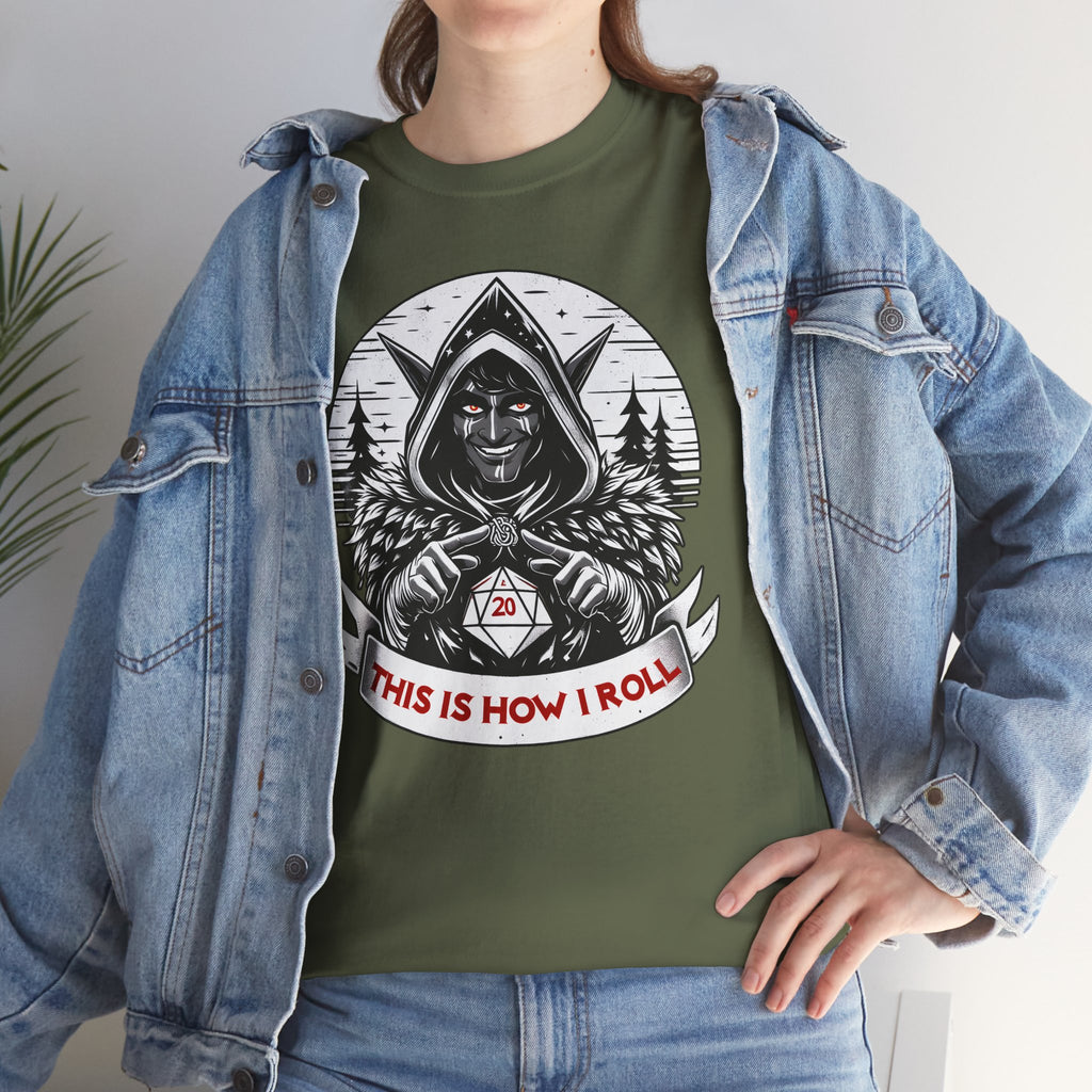 This Is How I Roll D20 T-shirt
