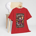 Sorcerer Cat at Your Service D&D T-shirt | Cat Lover RPG Gift