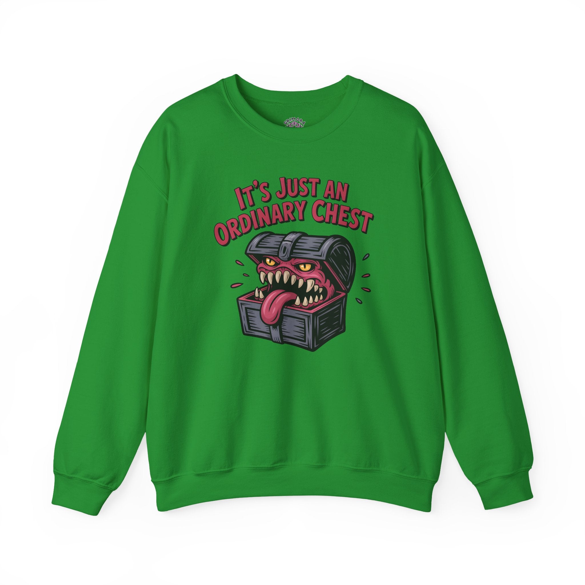 "It's Just An Ordinary Chest" — Mimic monster Sweatshirt