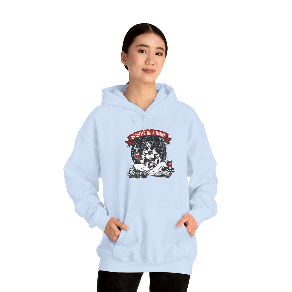 No Coffee, No Initiative | Fantasy RPG Hoodie