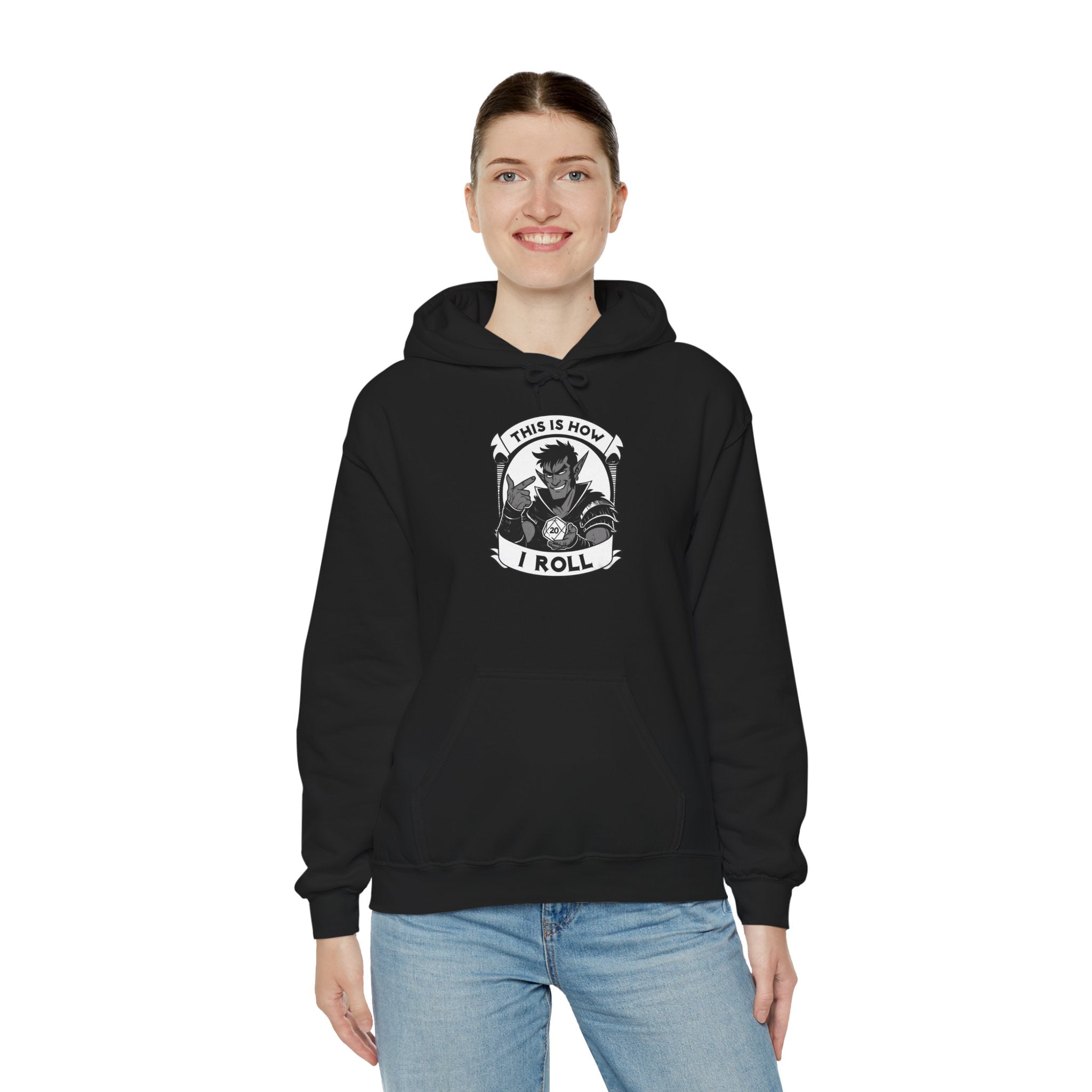 This Is How I Roll D20 Hoodie