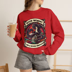 Book Worm? I Am a Book Dragon, Fantasy Reader Sweatshirt
