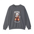 Monk Cat at Your Service D&D Sweatshirt | Cat Lover RPG Gift
