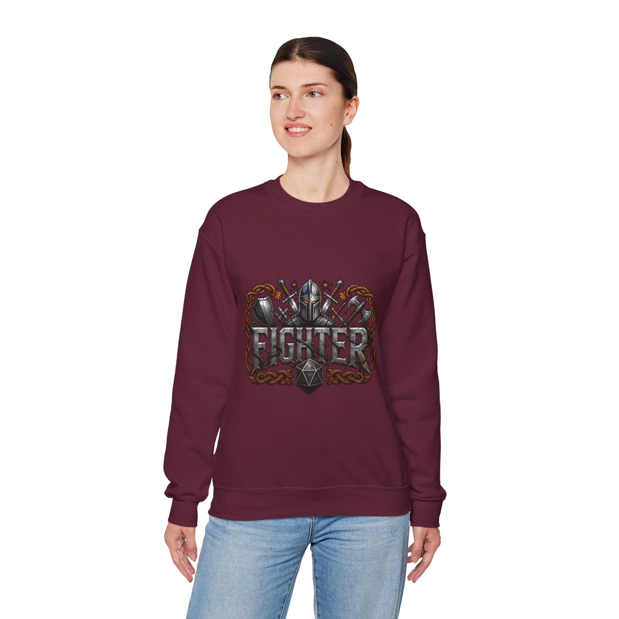 Fighter – Ready for Battle | DnD class Sweatshirt