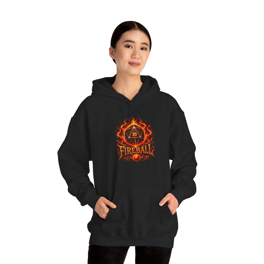 Fireball D20 Hoodie